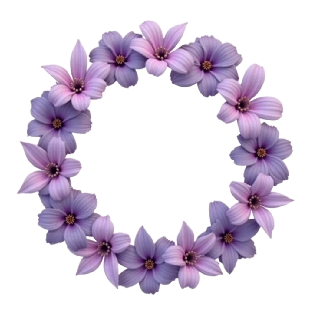 Elegant Floral Wreath